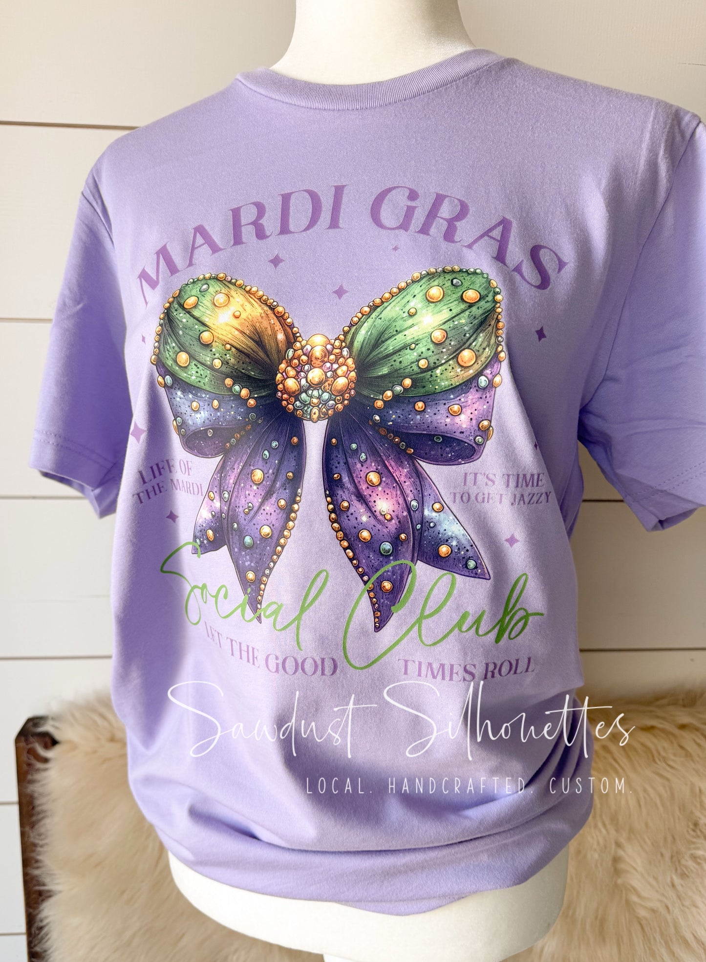 Mardi Gras Social Club Tee