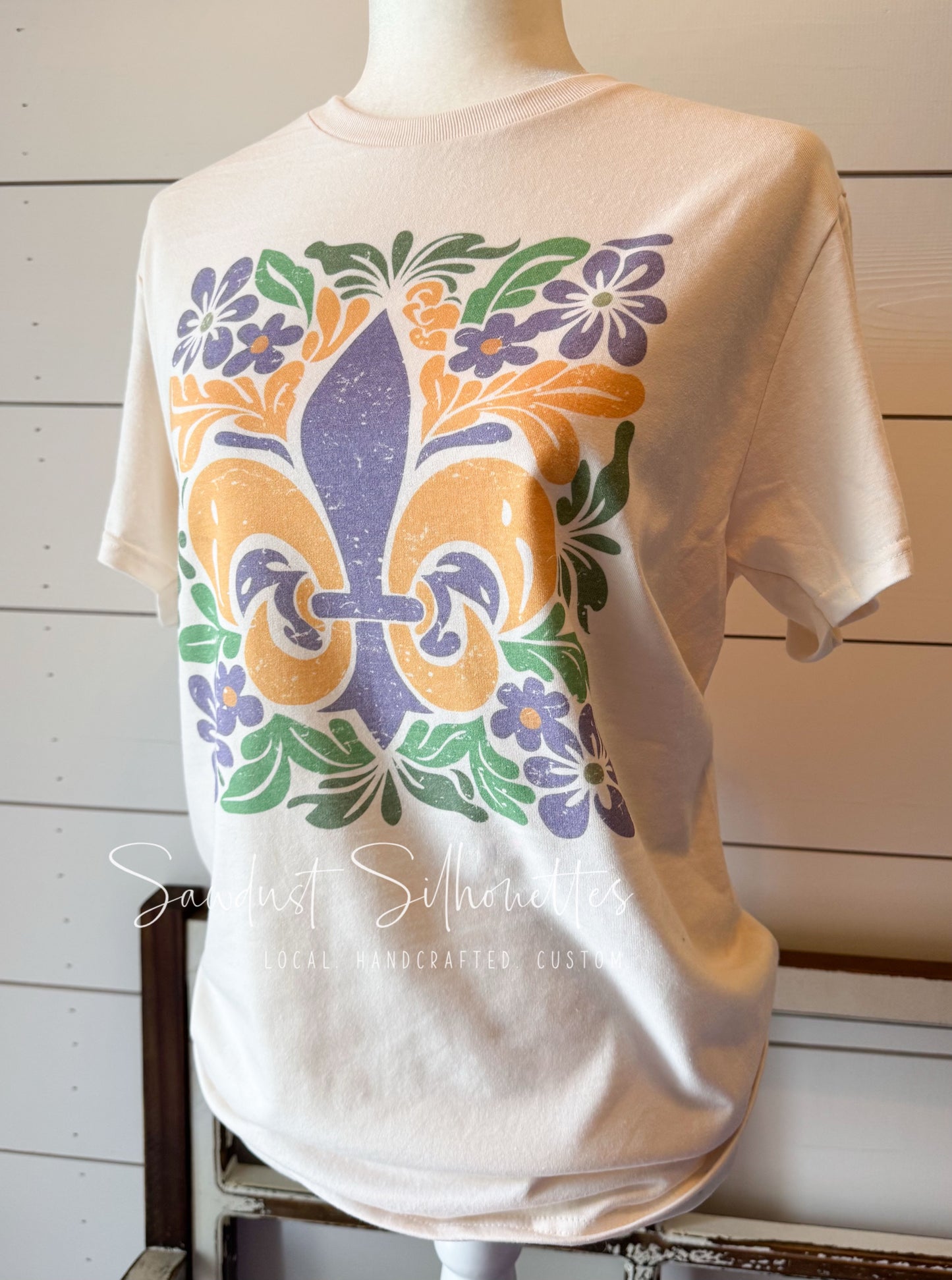 Mardi Gras Floral Boho