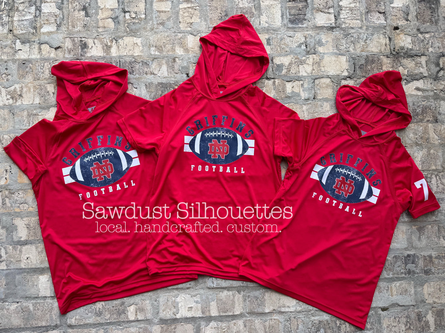 Hooded Short Sleeve Drifit- On Hand