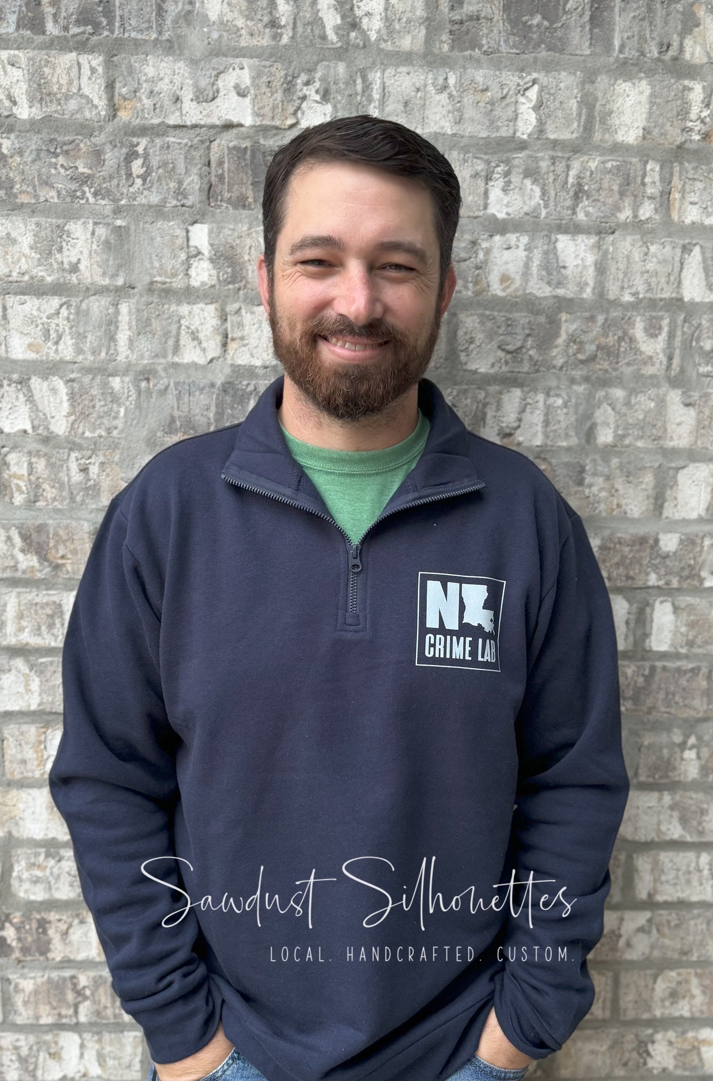 NL Crime Lab Quarter Zip Sweatshirt