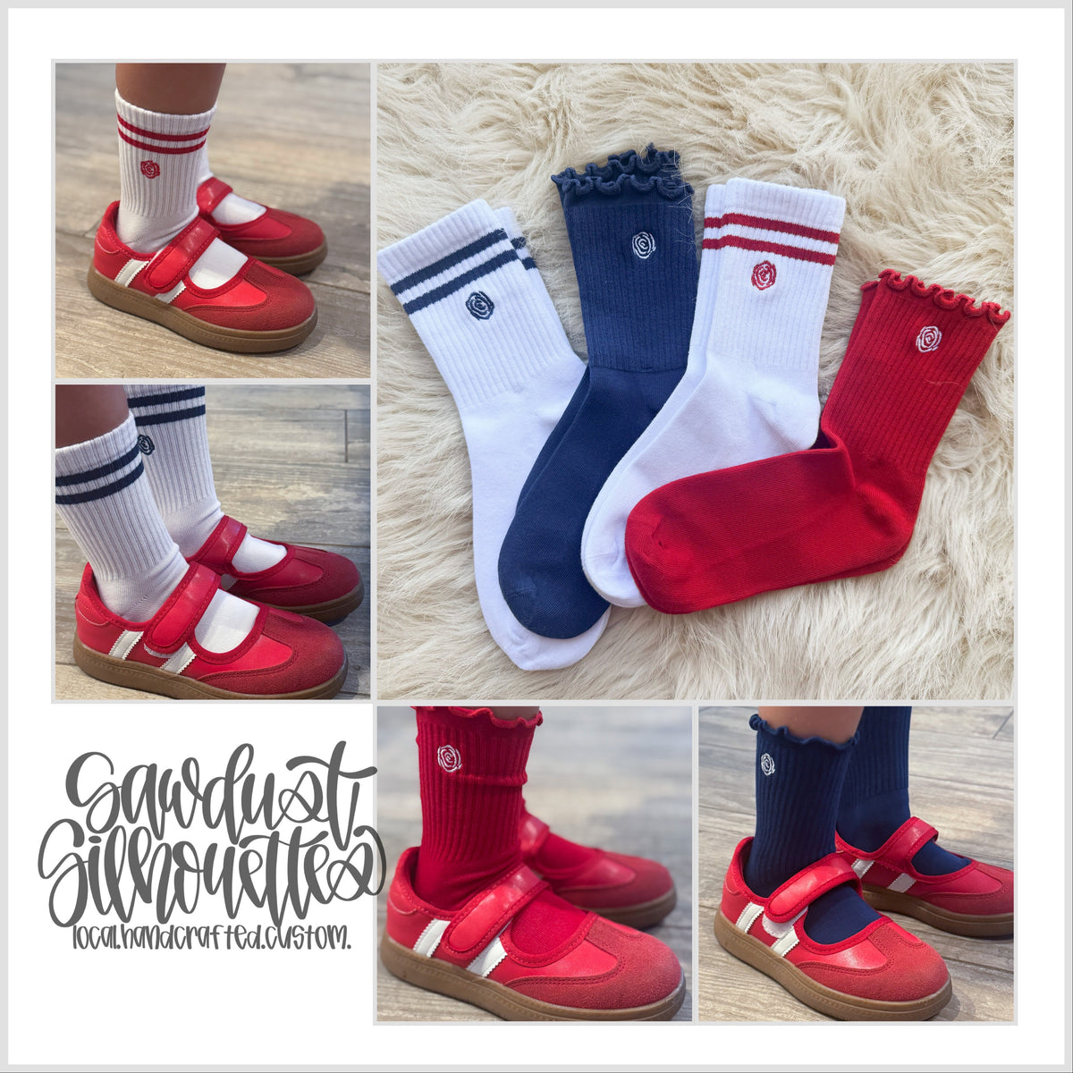 Girls Spirit Socks