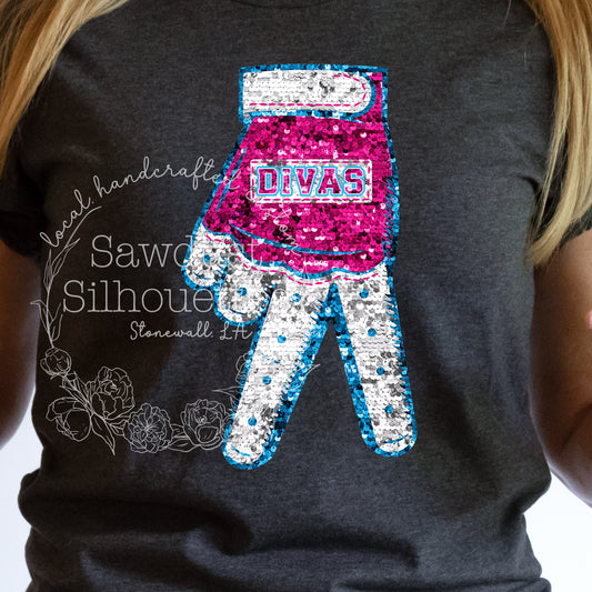 Divas Baseball Glove