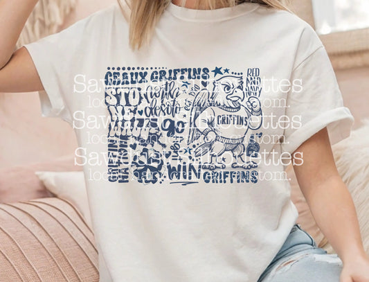 North Desoto Fighting Griffin WordArt