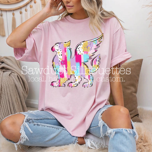 Pink Painted Griffin