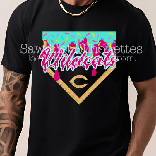 Converse Wildcats Drippy Ice Cream