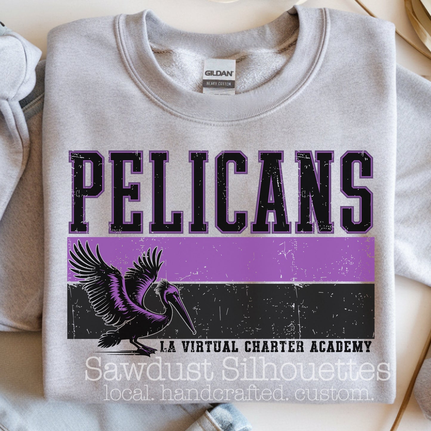 Pelicans Stripe- Tee/Sweatshirt/Hoodie