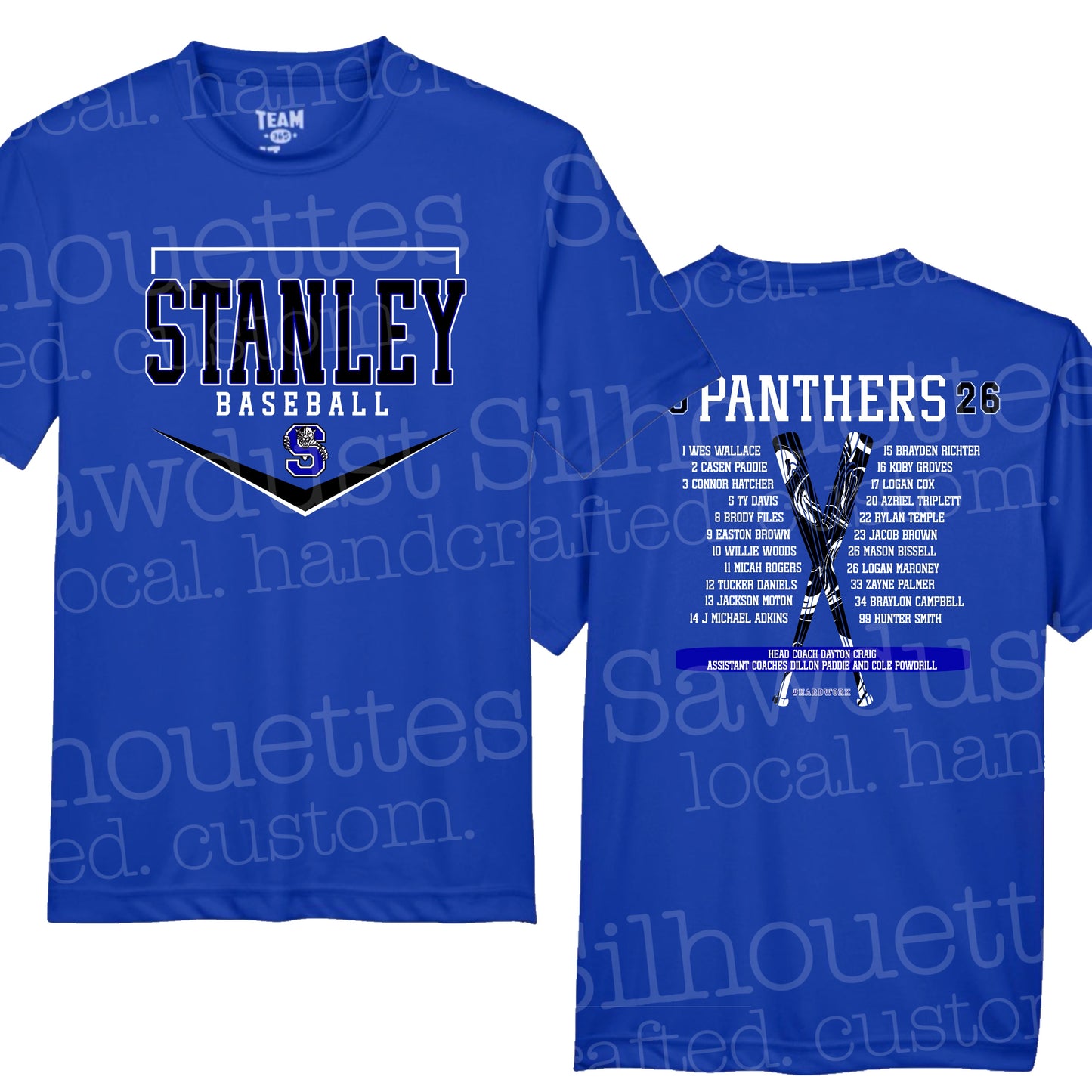 Stanley Baseball ‘26- Roster Tee