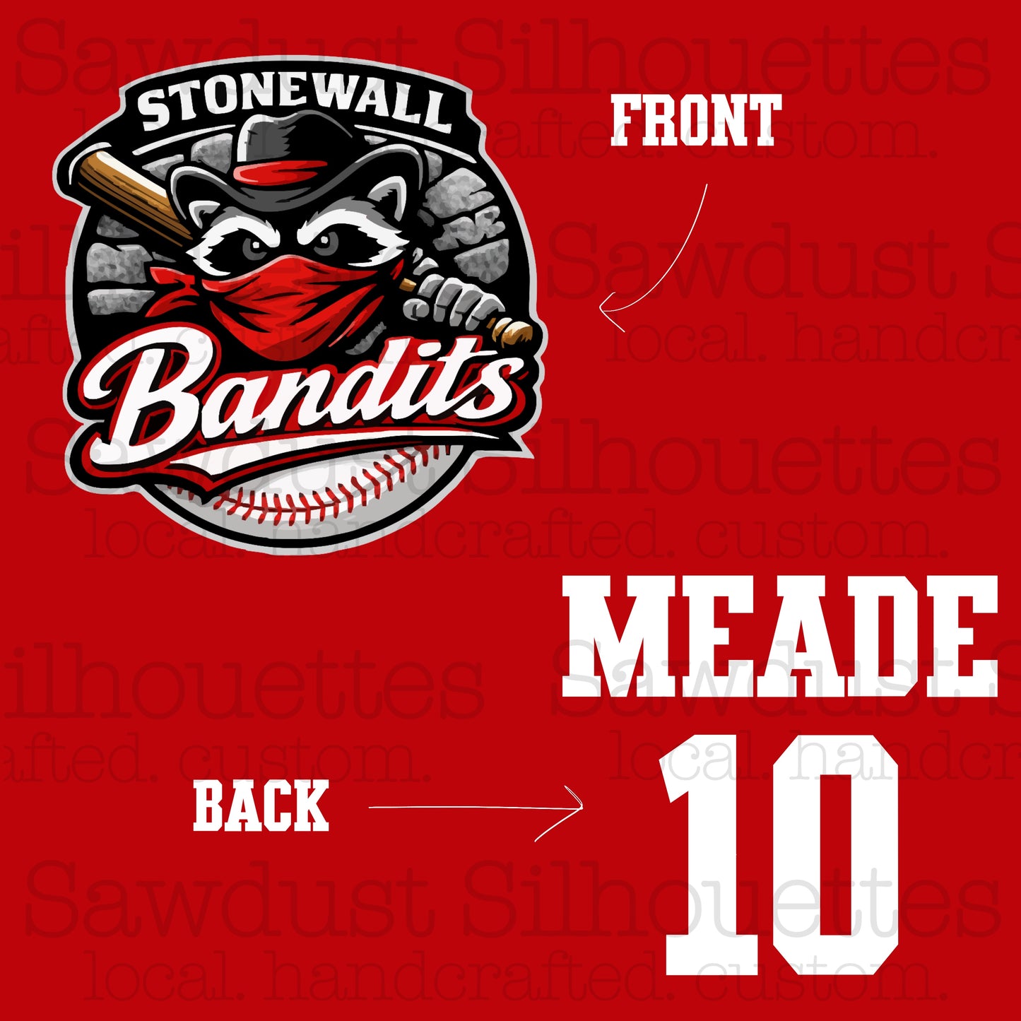 Bandits Baseball with Logo