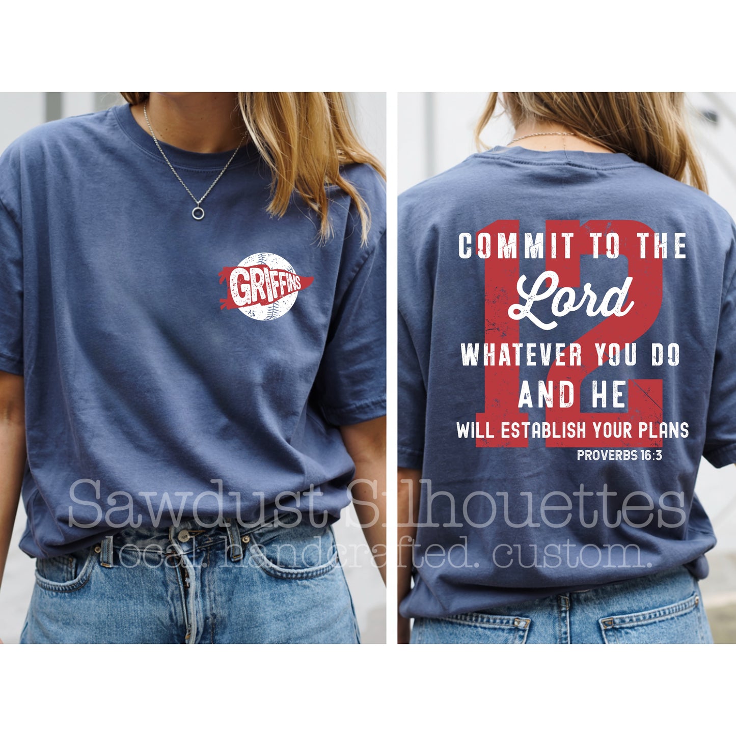 Proverbs 16:3 Pennant- North Desoto
