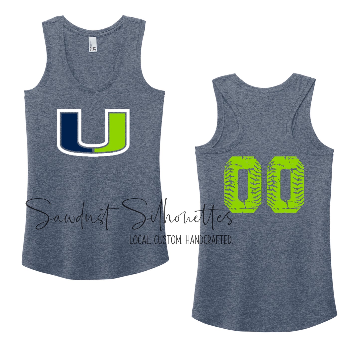 United Baseball Racerback Tank