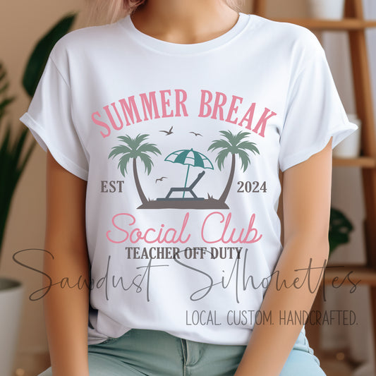 Teacher Off Duty Tee