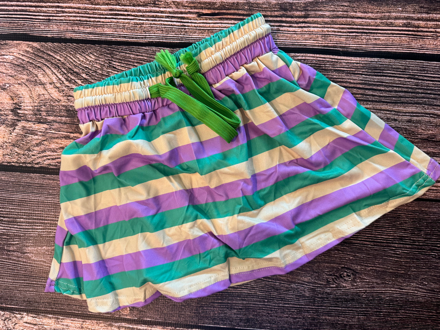 Striped Mardi Skort