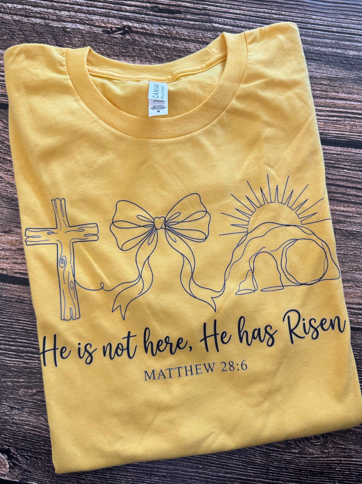 He is not here, He has Risen