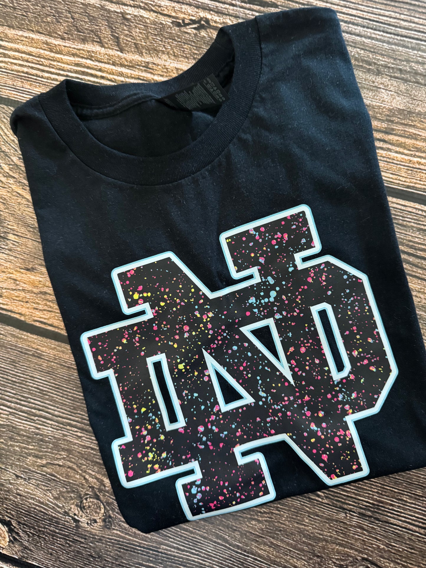 Black Paint Splatter ND YM