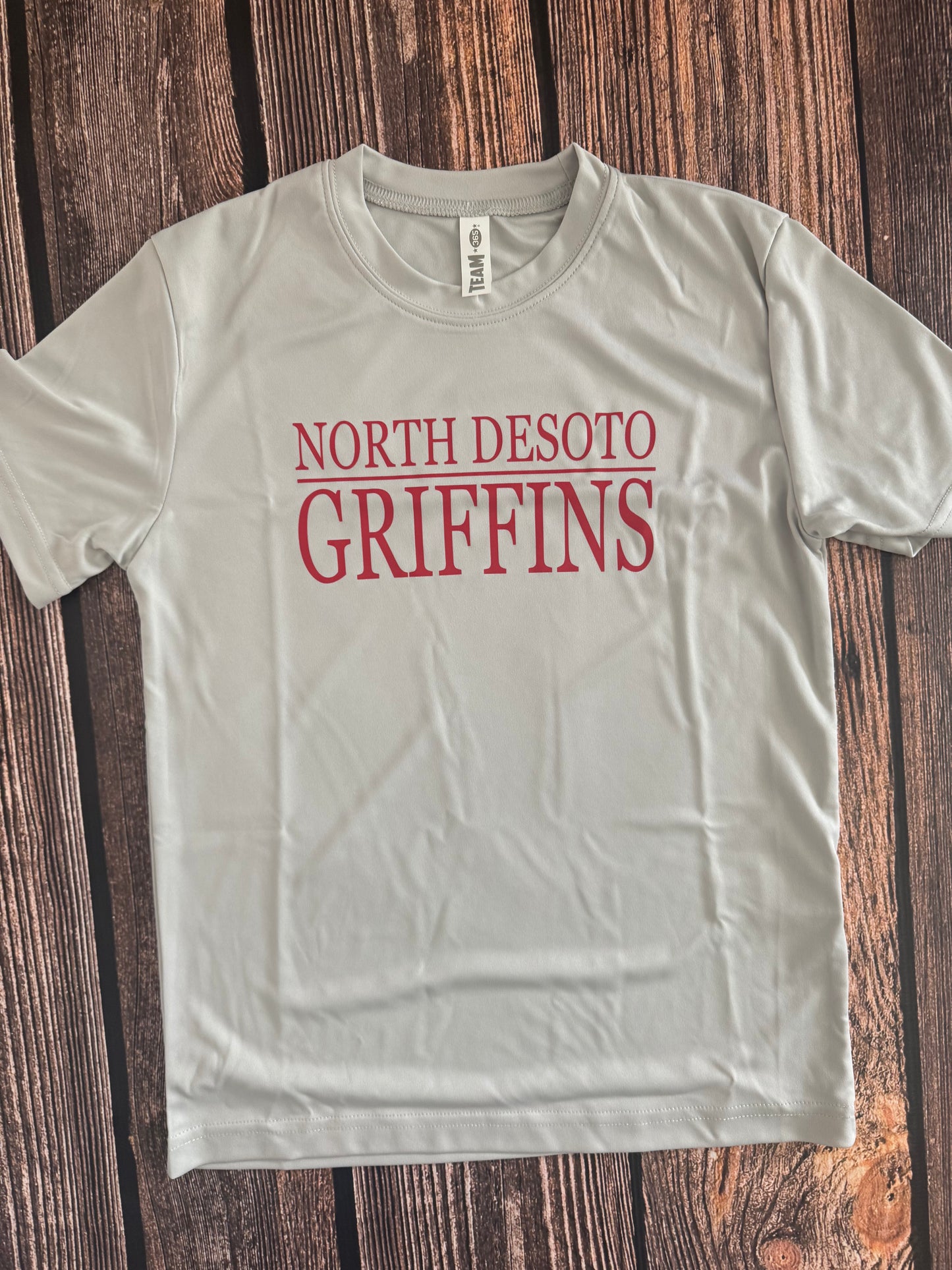 YS Drifit Silver with Red ND Griffins
