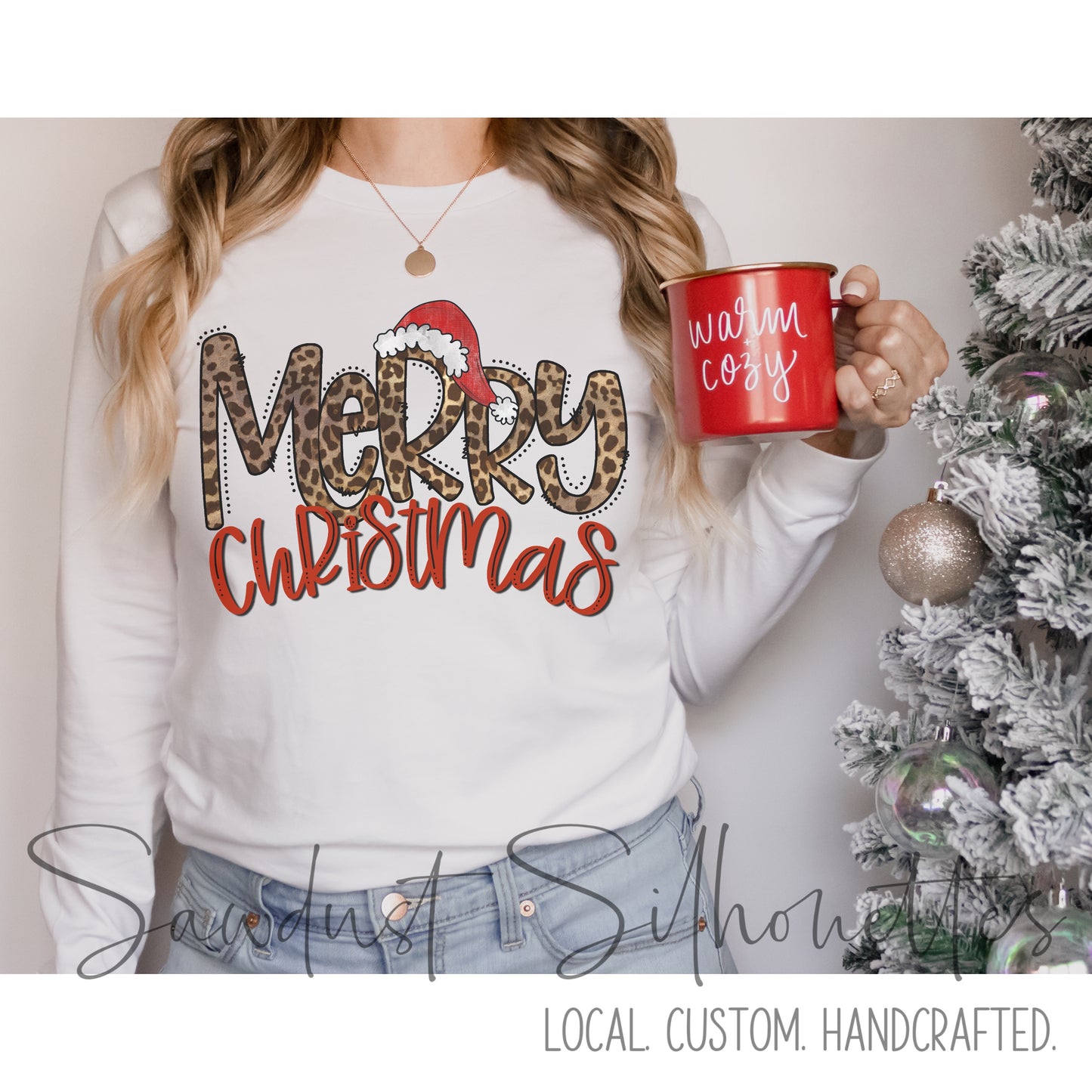 LEOPARD MERRY CHRISTMAS