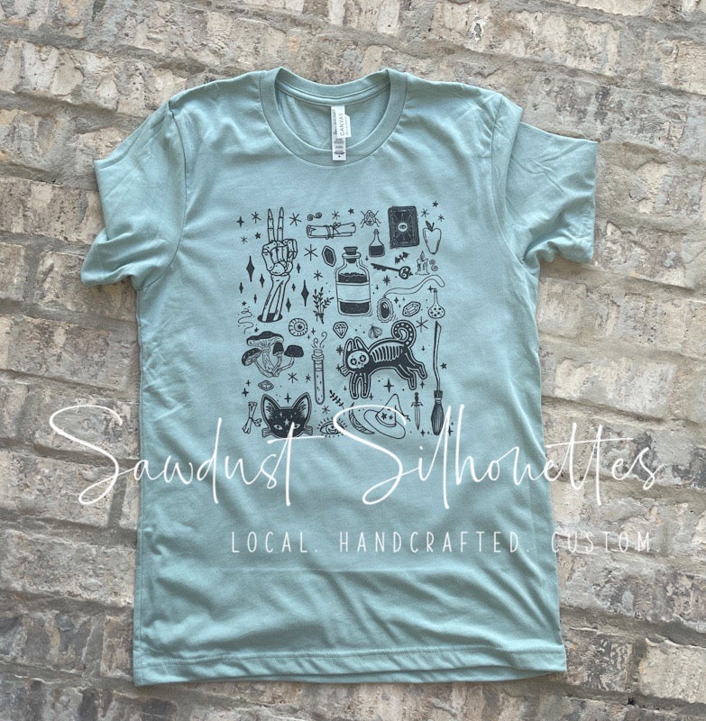 Halloween Potpourri YOUTH/TODDLER Short Sleeve Tee