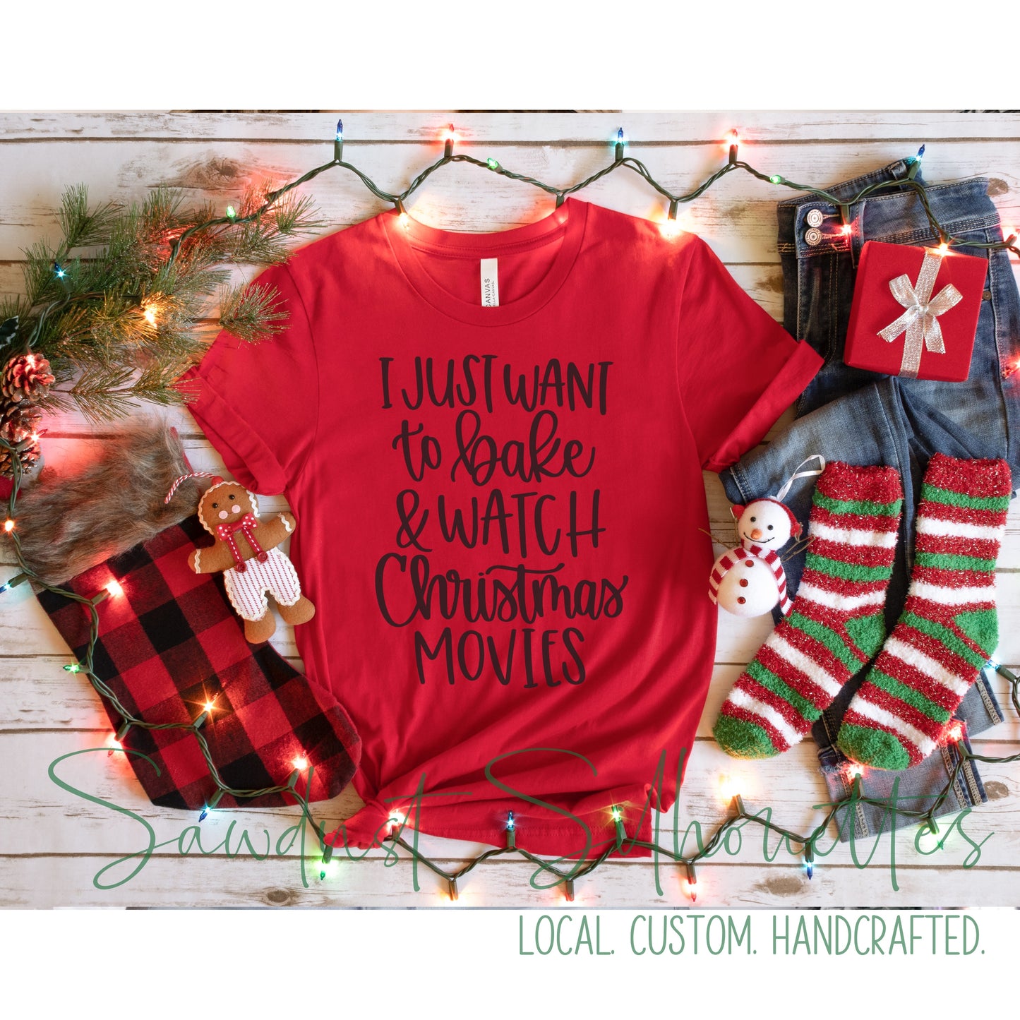 Christmas Cursive Tees