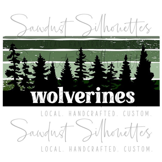 The Adventurer Spirit Shirt- ADULT WOLVERINES short sleeve