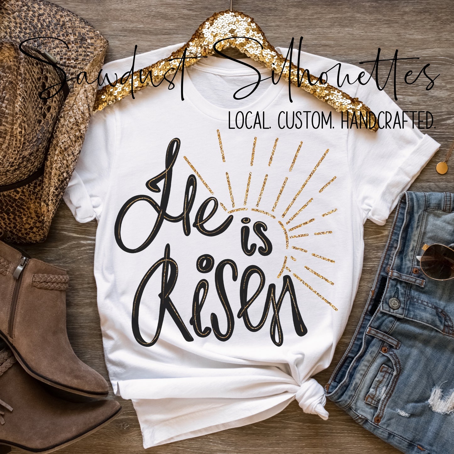 He is Risen- Adult Sizes
