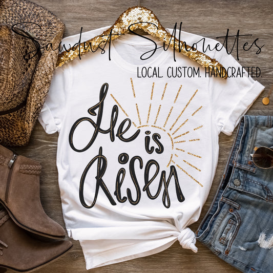He is Risen- Adult Sizes