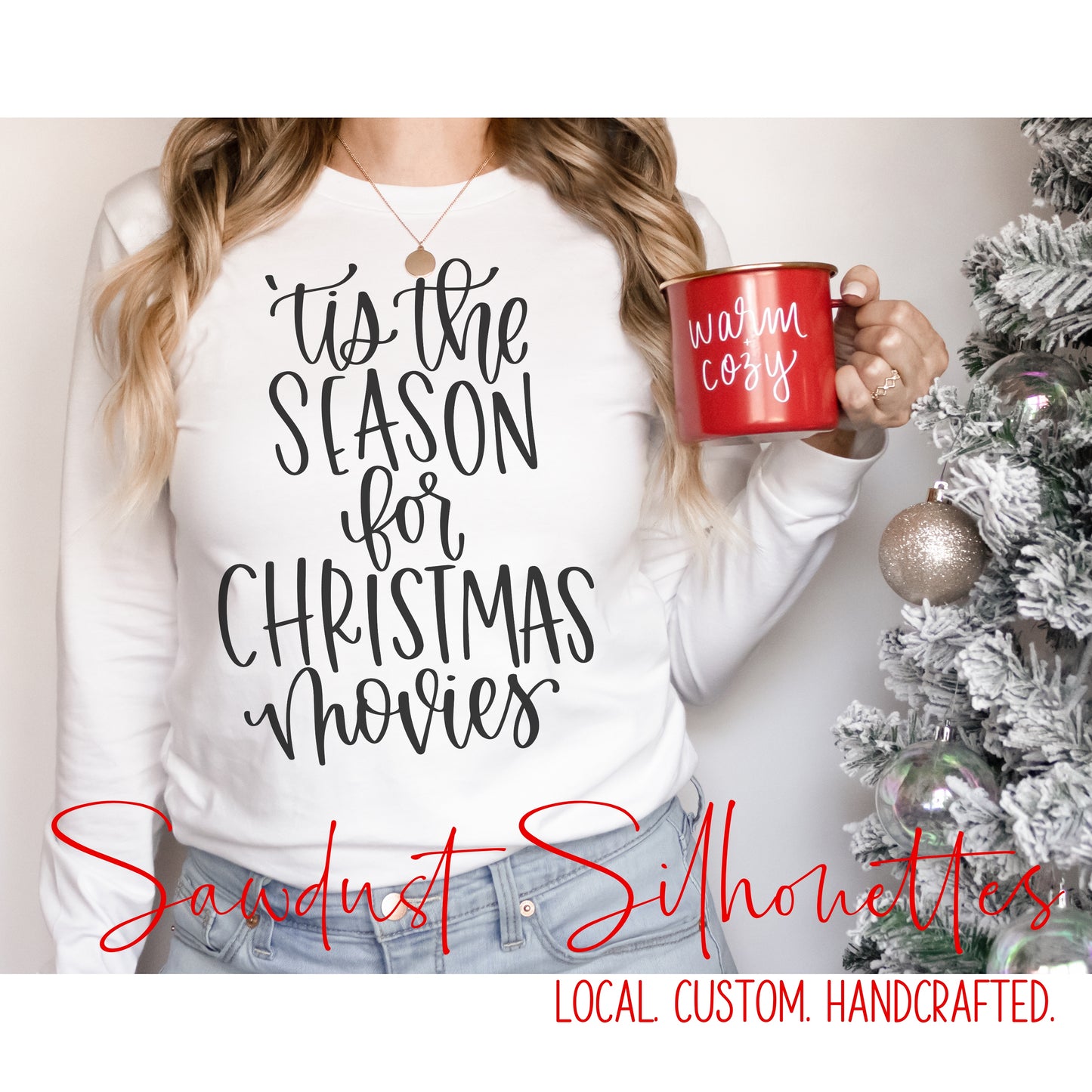 Christmas Cursive Tees