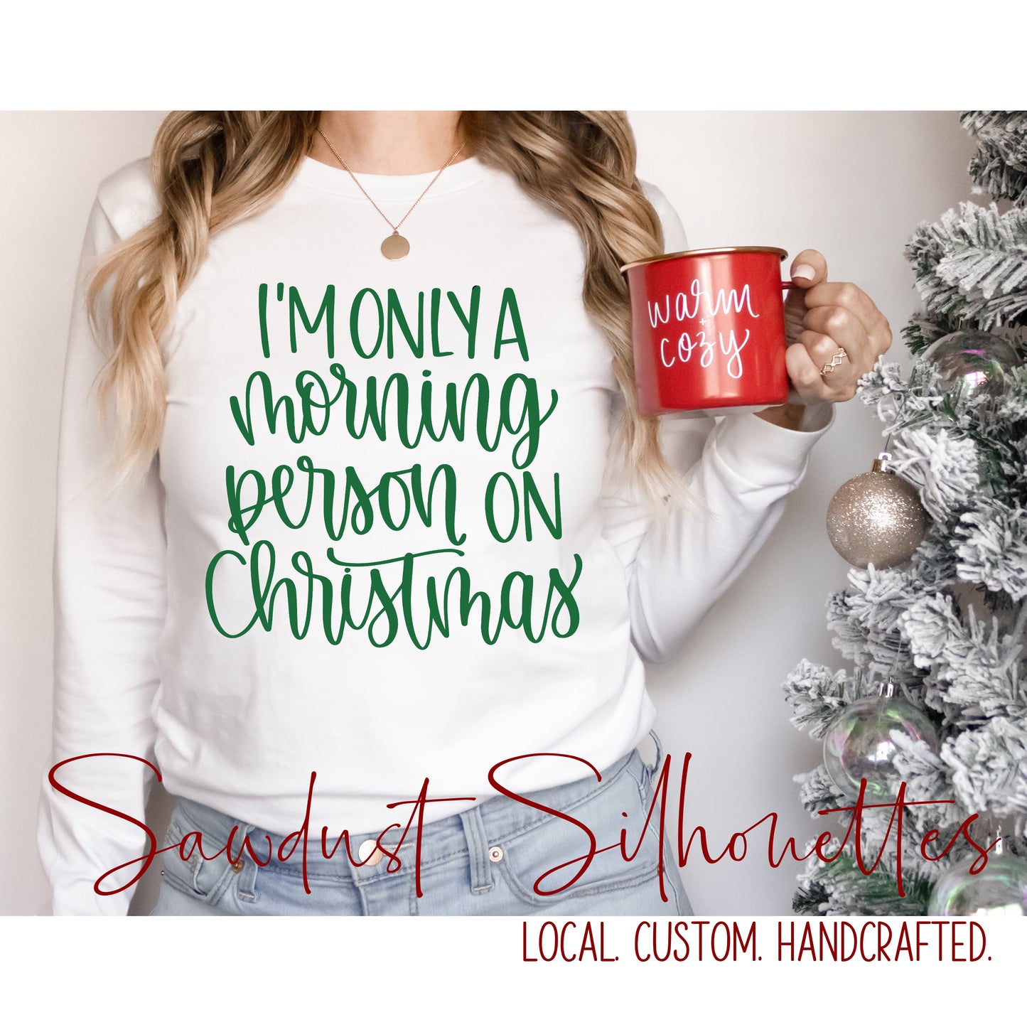 Christmas Cursive Tees