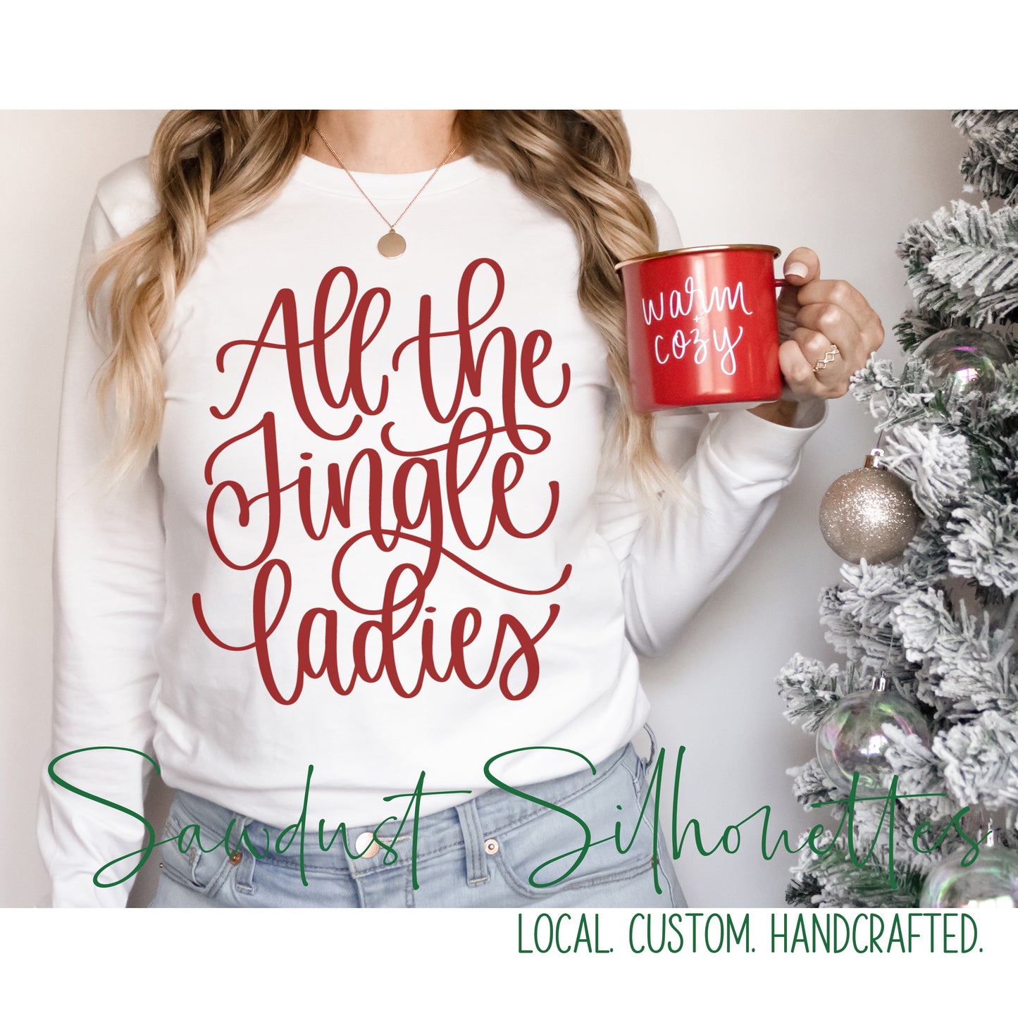 Christmas Cursive Tees
