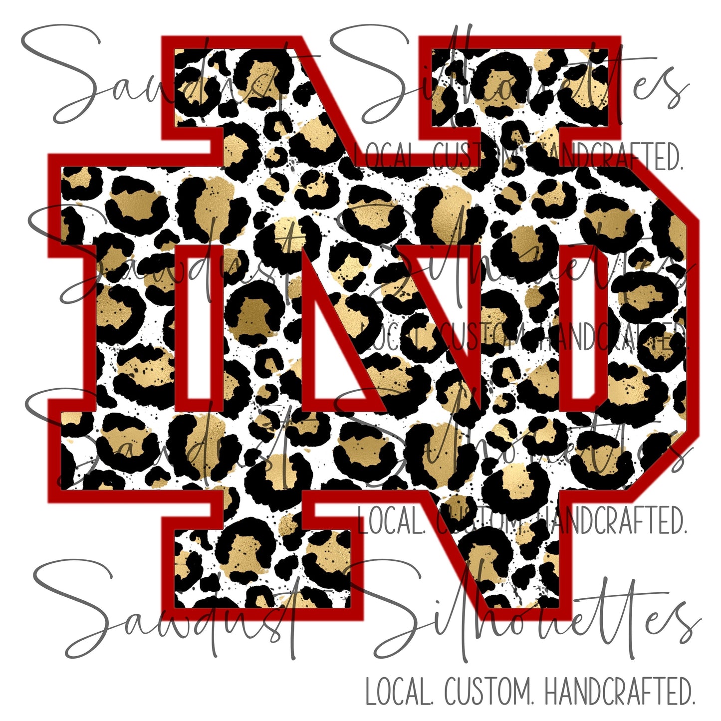 YOUTH Leopard ND LOGO Sweatshirt