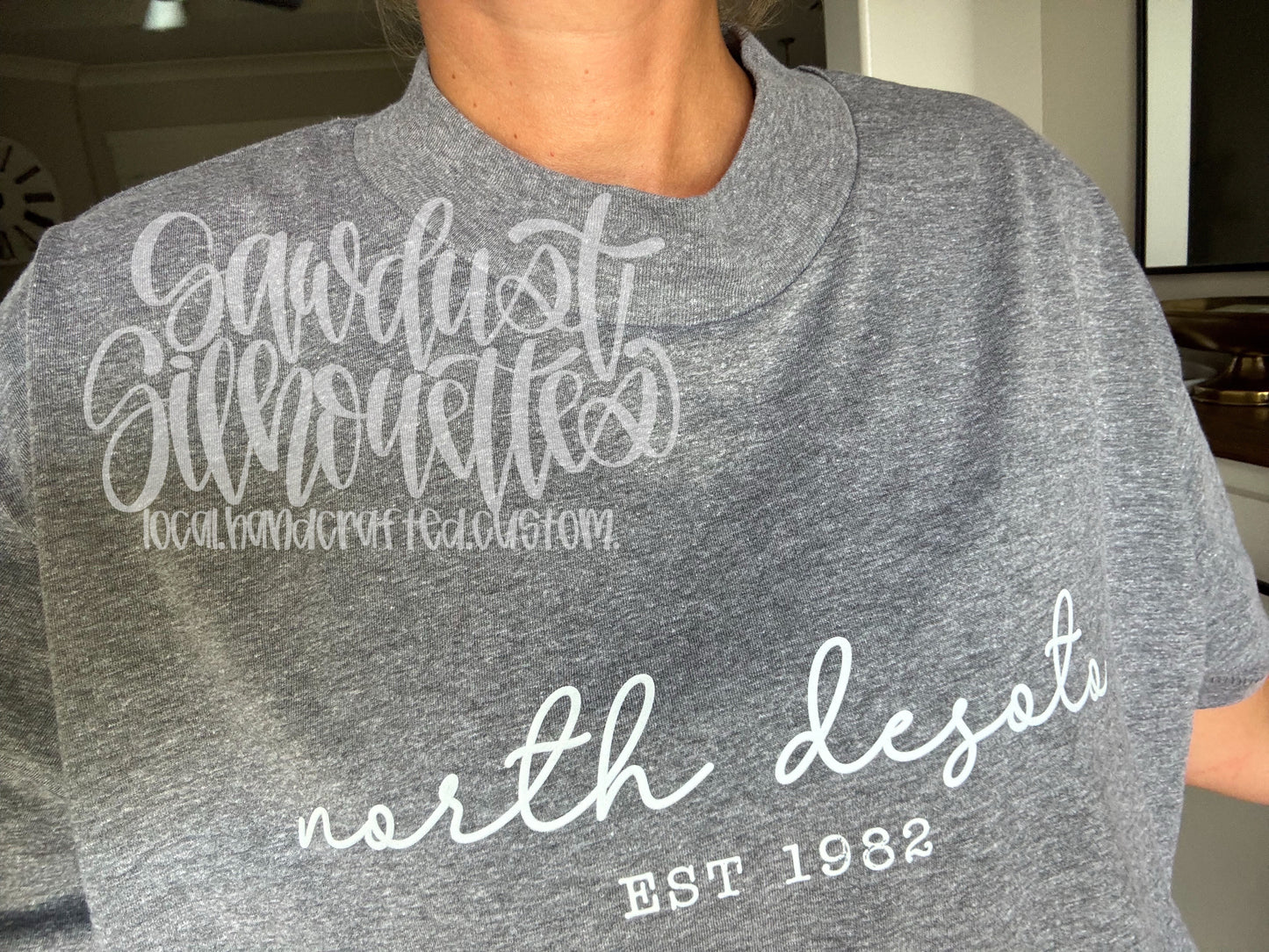 RTS- Mock Neck High Low Tee
