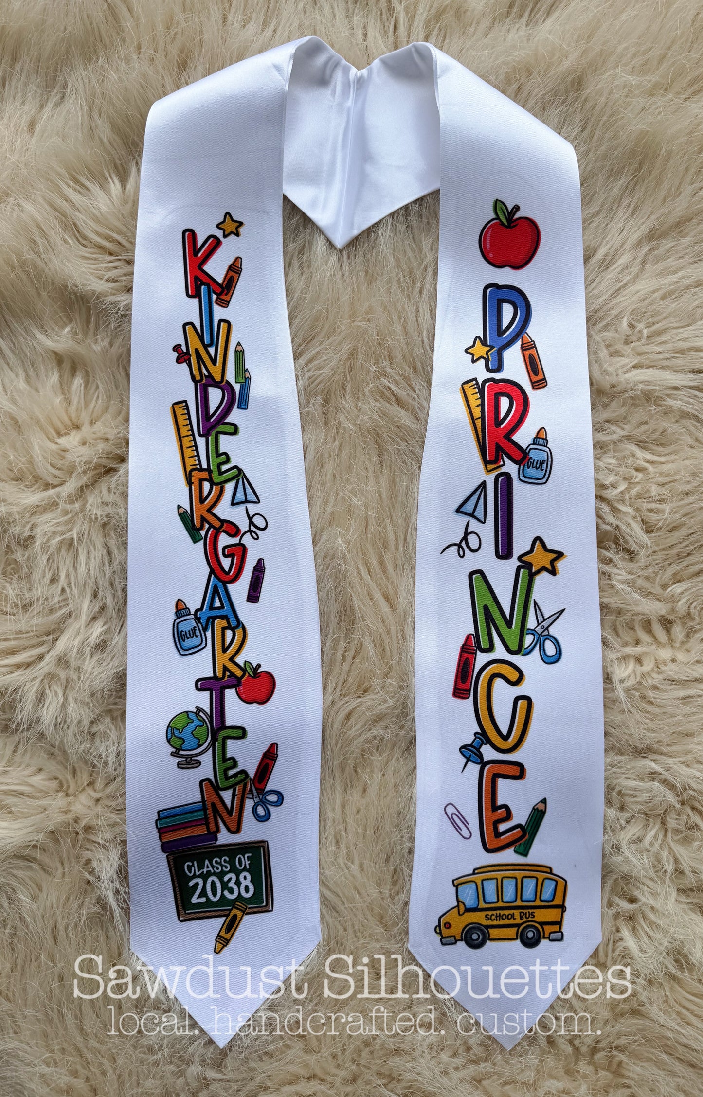 Kindergarten Graduation Stole
