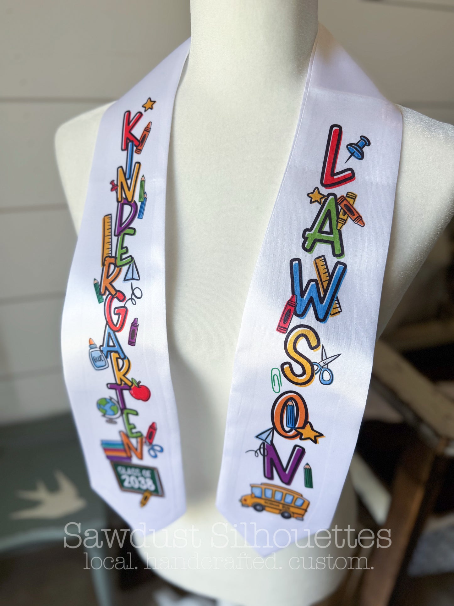 Kindergarten Graduation Stole
