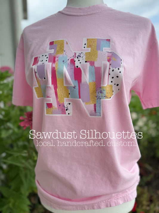 Pink Painted North Desoto Logo