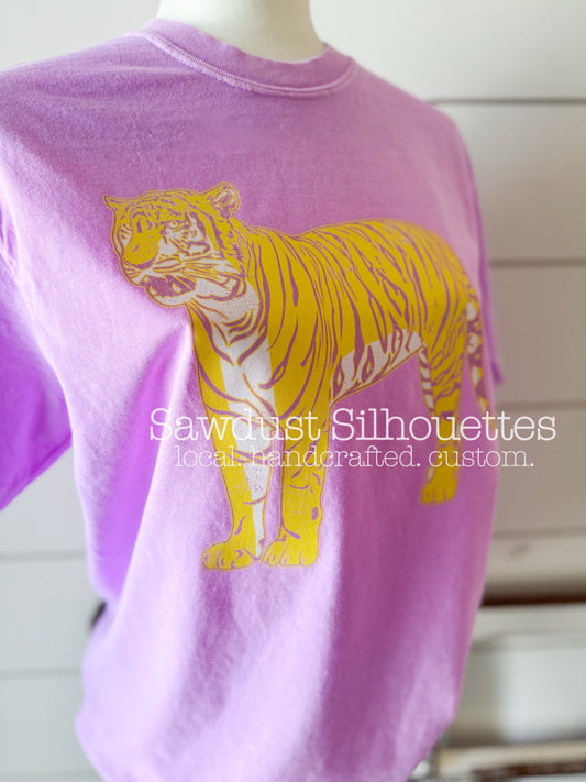 Neon Purple Tiger