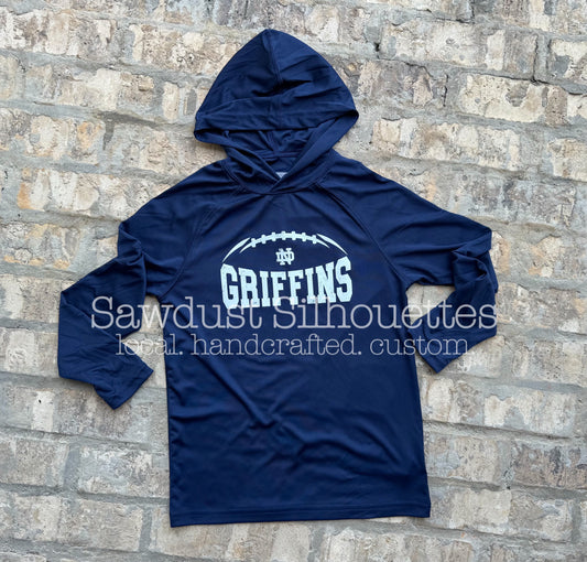 Long Sleeve Hooded Drifit Youth