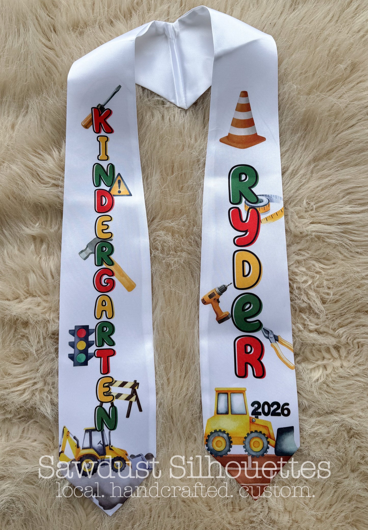 Kindergarten Graduation Stole - CUSTOM Requests