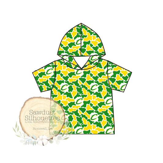 PREORDER- Calvary Camo Hooded Short Sleeve Drifit