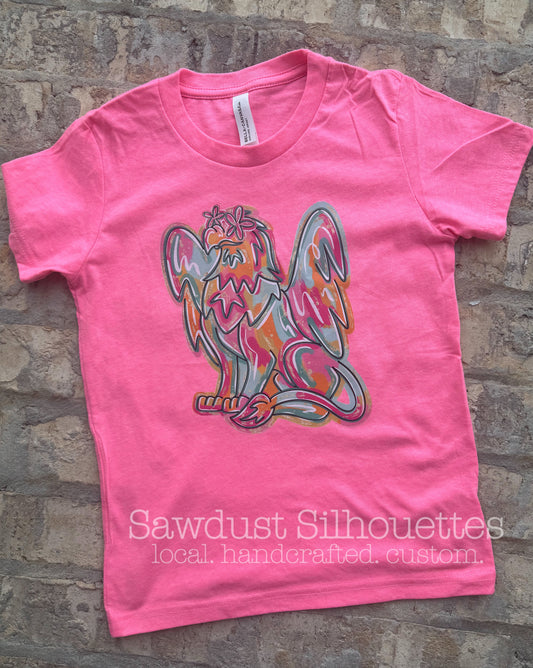 Flower Power Mascot-Tee