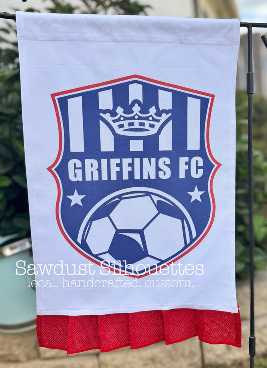 Griffins FC Garden Flag