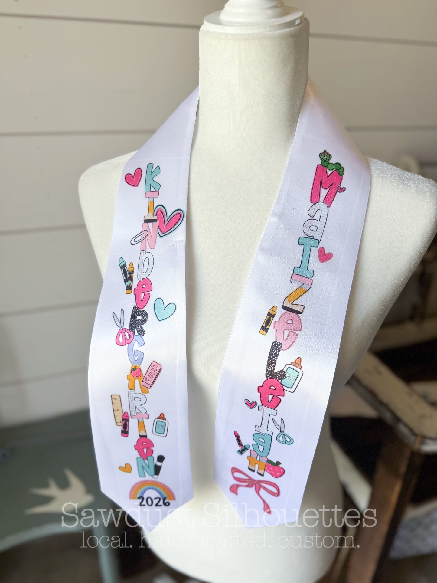 Kindergarten Graduation Stole