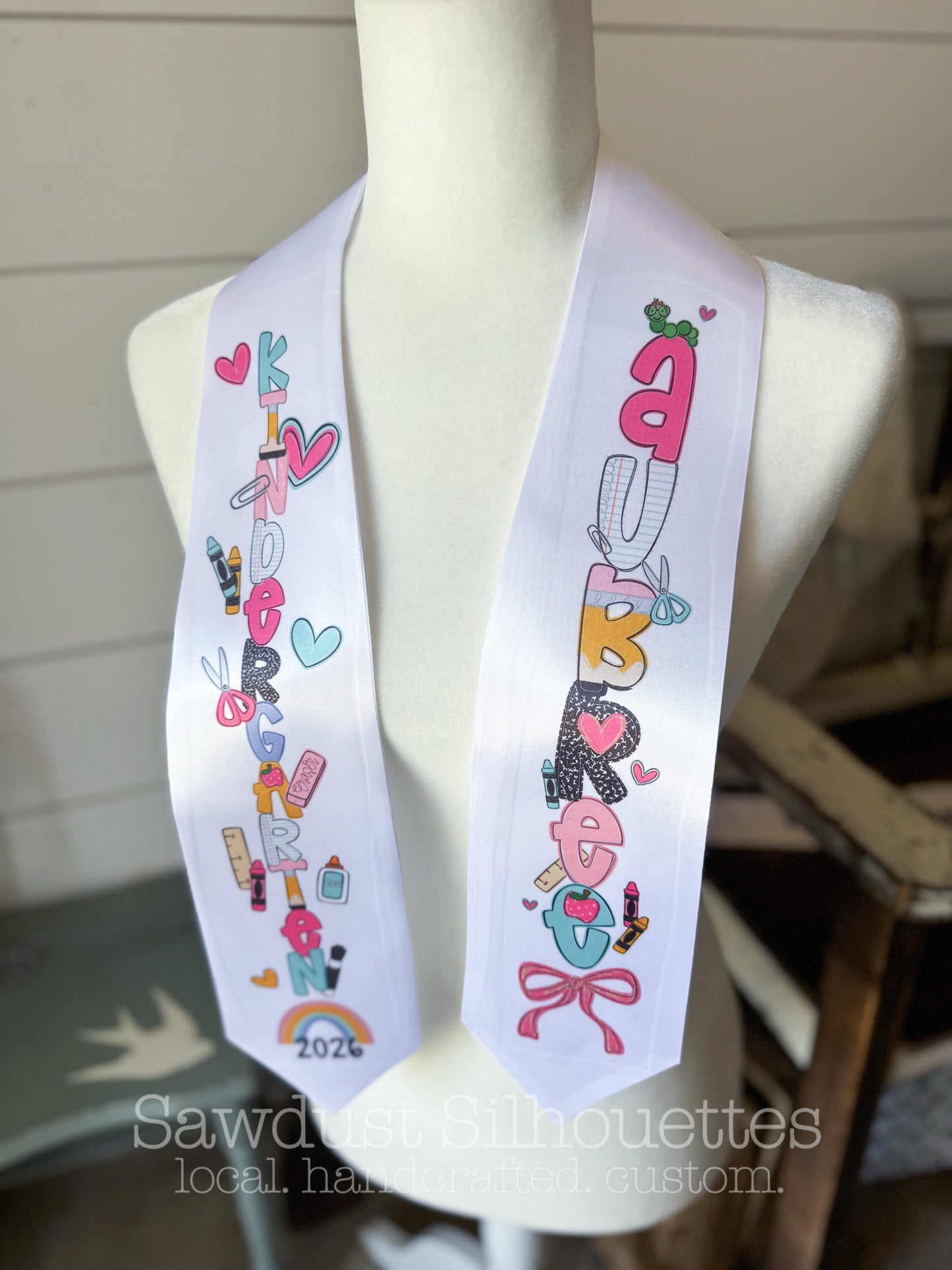 Kindergarten Graduation Stole