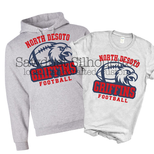 ND Griffins Football Throwback