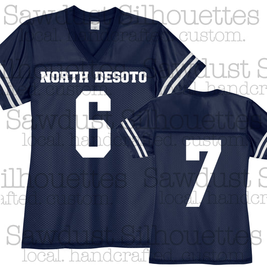 UNISEX/MENS-ND 67 Football Jerseys- 8th Grade Teachers