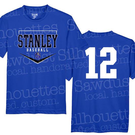 Stanley Baseball ‘26 with Player Number- BLUE