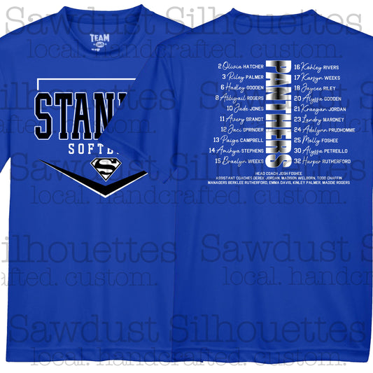 Stanley SOFTBALL ‘26- Roster Tee