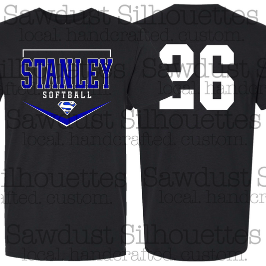 Stanley SOFTBALL ‘26 with Player Number- BLACK