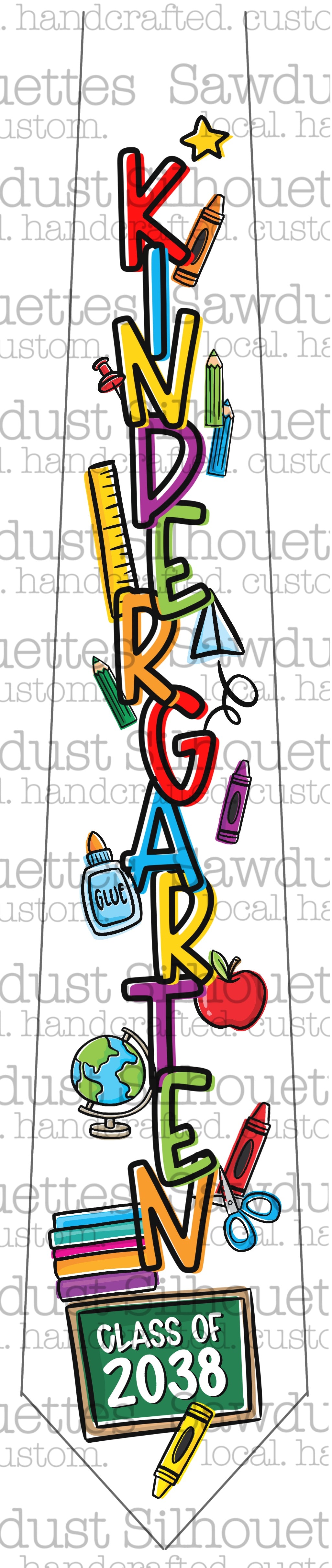 Kindergarten Graduation Stole