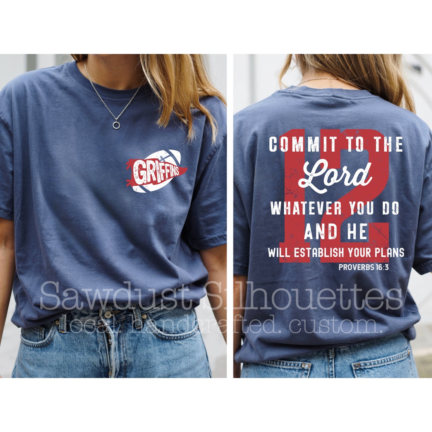 Proverbs 16:3 Pennant- North Desoto