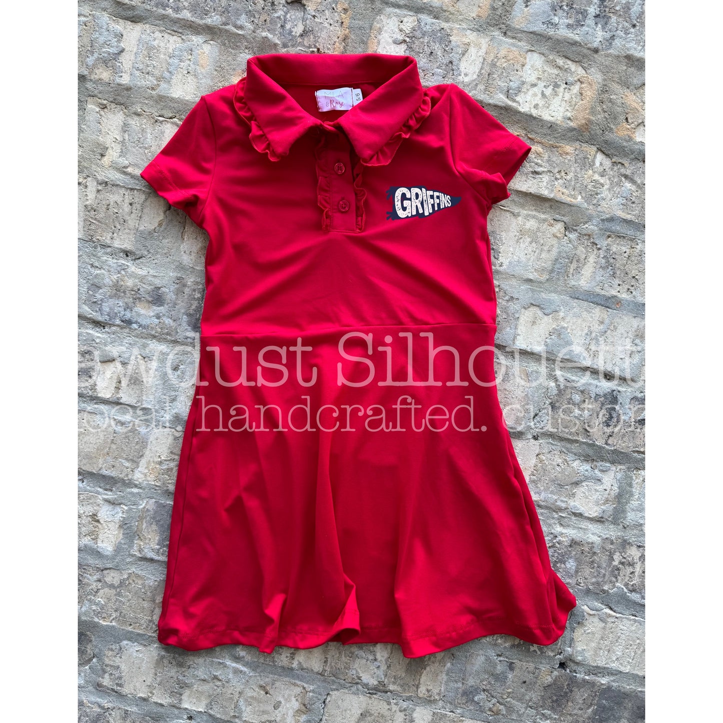 B2S Preorder- Little Girls Ruffle Polo Dresses
