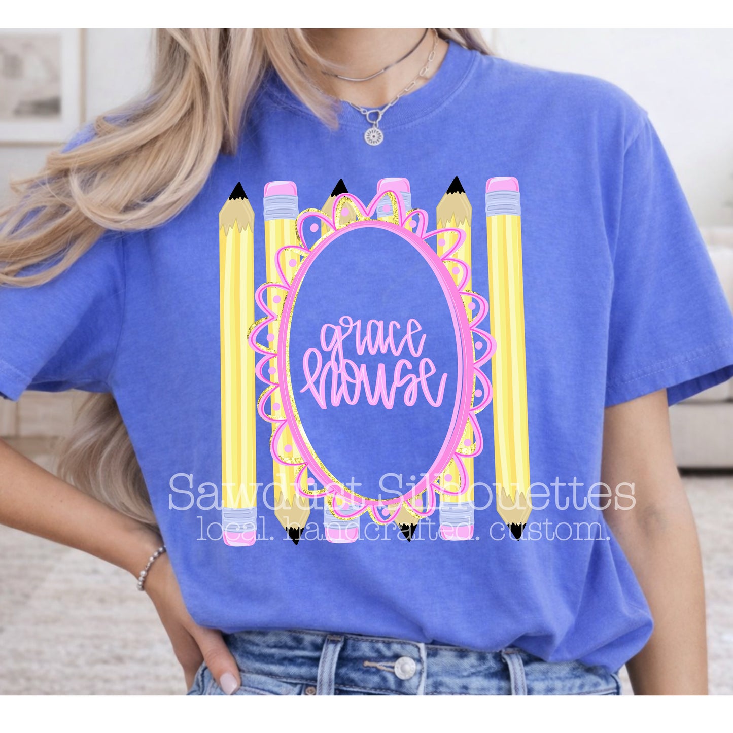 Pencil Coquette Grade Tee